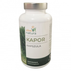 Viva natura kapor vegetáriánus étrend-kiegészítő kapszula 120db