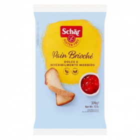 Schär pain brioché gluténmentes édes kenyér 370g