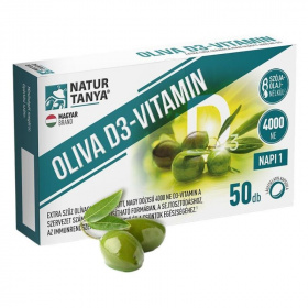 Natur Tanya oliva D3-vitamin lágyzselatin kapszula 50db