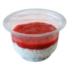 Mentes tápiókagyöngy puding - epres 140g 
