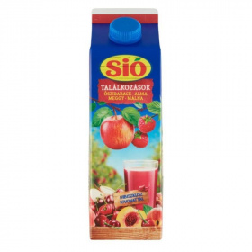 Sió gyümölcsital - őszibarack, alma, meggy 1000ml