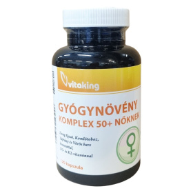Vitaking Gyógynövény komplex 50+ nőknek kapszula 120db