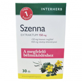 Interherb Szenna Extraktum 150mg kapszula 30db