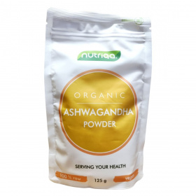 Nutriqa organic ashwagandha por 125g