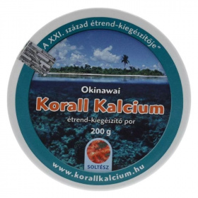 Soltész okinawai korall kalcium por 200g