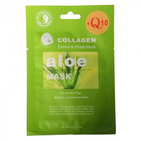 Dr. Chen szövetfátyol arcmaszk aloe vera kivonattal 30g - kifutó