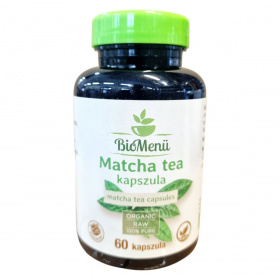 Biomenü Bio Matcha tea kapszula 60db