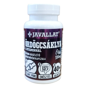 Javallat ördögcsáklya c-vitaminnal kapszula 60db