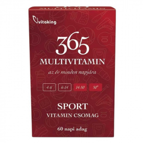 Vitaking 365 Multivitamin Sport csomag 30db