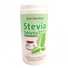 Sanct Bernhard stevia tabletta Rebaudiozid A-val 600db