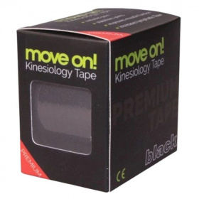 Move On kinesiology tape (5cm x 5m) - fekete 1db