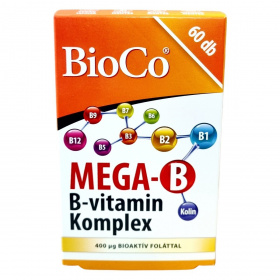 BioCo Mega-B B-vitamin Komplex filmtabletta 60db
