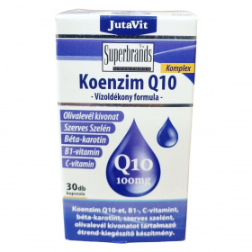 JutaVit Koenzim Q10 vízoldékony formula kapszula 30db