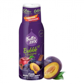 FruttaMax Bubble12 szörp - alma, szilva, fahéj 500ml