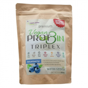 Netamin Vegan Prot3in Triplex fehérjepor - áfonya 550g