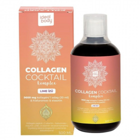 Idealbody Collagen Cocktail komplex - lime 500ml