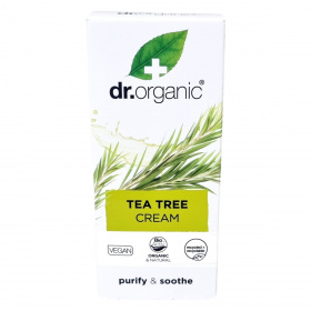Dr.Organic Bőrápoló krém bio teafaolajjal 50ml