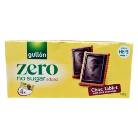 Gullón choco tablet étcsokis keksz édesítőszerrel 150g
