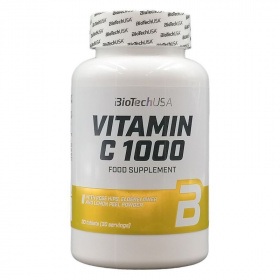 BioTechUSA C-vitamin 1000 bioflavonoids tabletta 30db