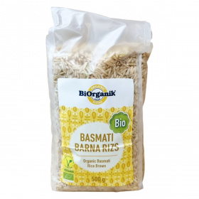 BiOrganik bio basmati barnarizs 500g