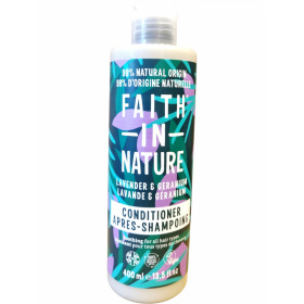 Faith in Nature hajkondícionáló sampon - levendula, geránium 400ml
