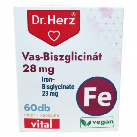 Dr. Herz Vas-biszglicinát (28mg) kapszula 60db