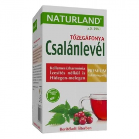 Naturland csalánlevél & tőzegáfonya teakeverék 20db