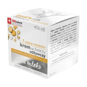 Vollaré Bio technology kecsketejes +7 bőrtápláló olaj + argán olajos bőrregeneráló arckrém 50ml