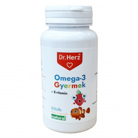 Dr. Herz Omega-3 Gyermek lágyzselatin kapszula 60db