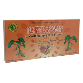 Sun Moon ginkgo biloba kivonat mézes ivóampulla (10x10ml) 10db