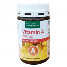 Sanct Bernhard A-vitamin kapszula 180db