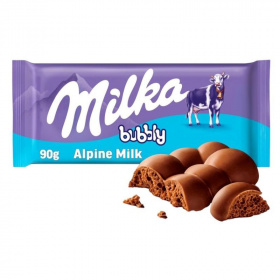Milka tejcsoki - bubbly 90g