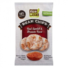 Rice Up proteines chips vöröslencsével 60g