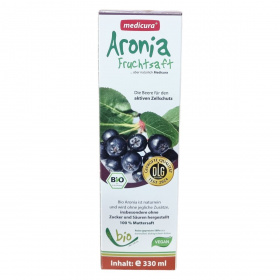 Medicura 100% bio fekete berkenye gyümöcslé 330ml
