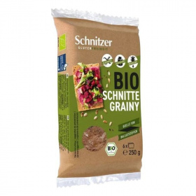 Schnitzer bio kenyér - többmavas, gluténmentes 250g