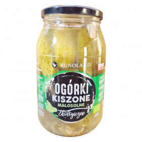 Runoland bio kovászos uborka 820g