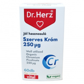 Dr. Herz Szerves króm-pikolinát 250µg kapszula 60db