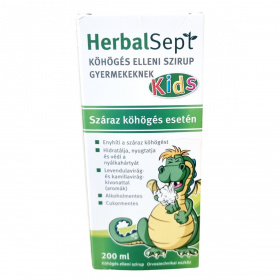 Herbalsept köhögés elleni szirup gyermekeknek 200ml