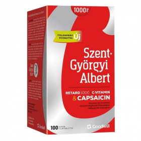 Szent-Györgyi Albert Retard 1000mg C-vitamin + Capsaicin filmtabletta 100db