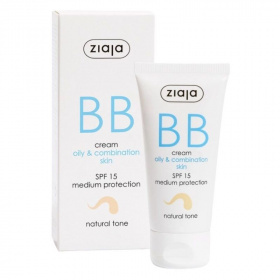 Ziaja BB krém zsíros-vegyes bőrre natúr 50ml