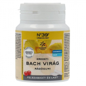 Lemon Pharma Bach Nr.39. Emergency (vészhelyzet) virágterápiás rágógumi 60g