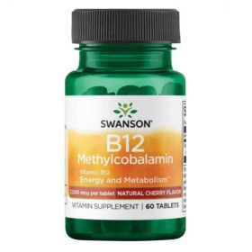 Swanson B-12 Methylcobalamin 2500mcg rágótabletta 60db