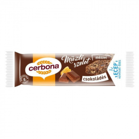 Cerbona müzliszelet mézzel - csokoládé 20g