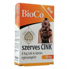 BioCo Szerves Cink tabletta 60db 