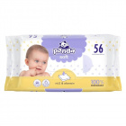 Panda nedves babatörlőkendő - soft 56db 