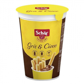 Schär Gris & Ciocc gluténmentes grissini mogyorókrémmel 52g