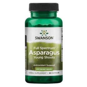 Swanson Asparagus full spectrum sprágacsíra kivonat 400mg növényi kapszula 60db