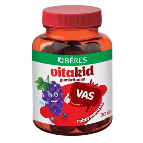 Béres VitaKid Vas gumivitamin gumitabletta 30db