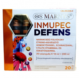 Marnys Inmupec deFEnS narancsízű folyékony étrend-kiegészítő (20x10ml) 20db