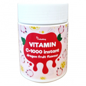 Vitaking Vitamin C-1000 instant por - sárkánygyümölcs ízű 150g